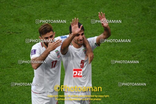 1962174, Al Rayyan, Qatar, 2022 FIFA World Cup, Group stage, Group B, Wales 0 v 2 Iran on 2022/11/25 at Ahmad bin Ali Stadium