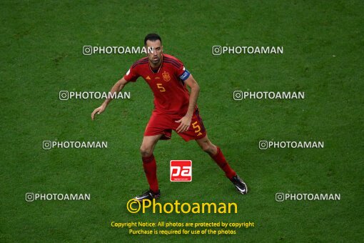 1964388, Al Khor, Qatar, 2022 FIFA World Cup, Group stage, Group E, Spain 1 v 1 Germany on 2022/11/27 at Al Bayt Stadium