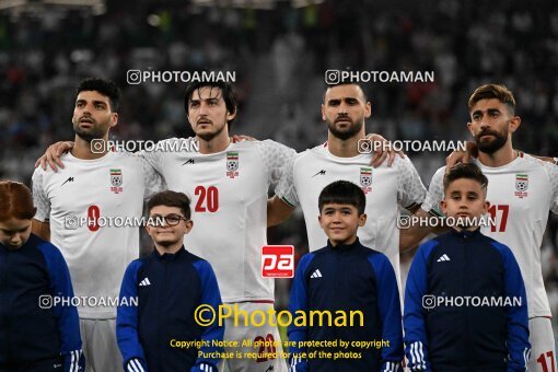 1962313, Doha, Qatar, 2022 FIFA World Cup, Group stage, Group B, Iran 0 v 1 United States on 2022/11/29 at Al Thumama Stadium