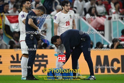 1962518, Doha, Qatar, 2022 FIFA World Cup, Group stage, Group B, Iran 0 v 1 United States on 2022/11/29 at Al Thumama Stadium