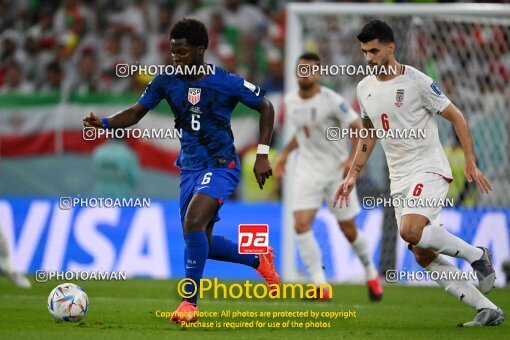 1962919, Doha, Qatar, 2022 FIFA World Cup, Group stage, Group B, Iran [*parameter:140*] v [*parameter:139*] United States on 2022/11/29 at Al Thumama Stadium