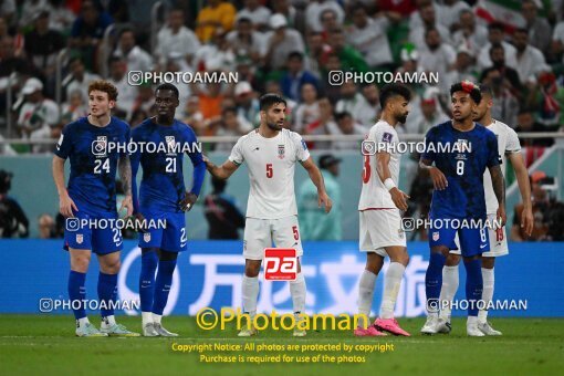 1962996, Doha, Qatar, 2022 FIFA World Cup, Group stage, Group B, Iran [*parameter:140*] v [*parameter:139*] United States on 2022/11/29 at Al Thumama Stadium