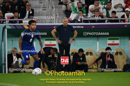 1963028, Doha, Qatar, 2022 FIFA World Cup, Group stage, Group B, Iran [*parameter:140*] v [*parameter:139*] United States on 2022/11/29 at Al Thumama Stadium