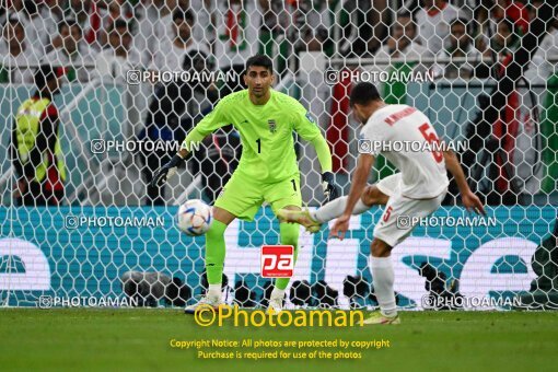 1963039, Doha, Qatar, 2022 FIFA World Cup, Group stage, Group B, Iran 0 v 1 United States on 2022/11/29 at Al Thumama Stadium