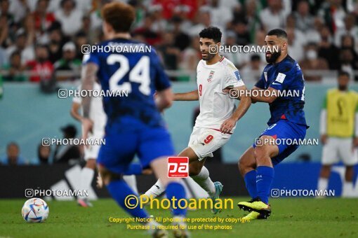 1963131, Doha, Qatar, 2022 FIFA World Cup, Group stage, Group B, Iran [*parameter:140*] v [*parameter:139*] United States on 2022/11/29 at Al Thumama Stadium