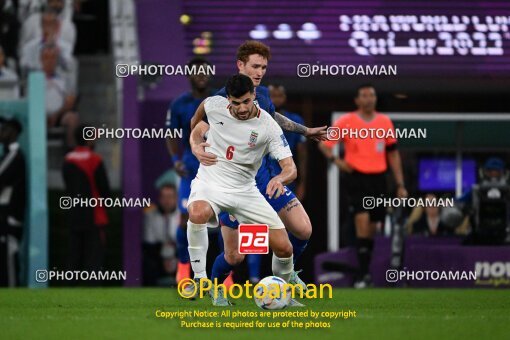 1963149, Doha, Qatar, 2022 World Cup, Group stage, Group B, Iran ۰ v ۱ United States on 2022/11/29 at Al Thumama Stadium