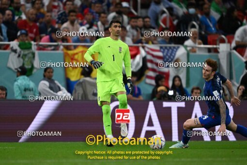 1963155, Doha, Qatar, 2022 FIFA World Cup, Group stage, Group B, Iran 0 v 1 United States on 2022/11/29 at Al Thumama Stadium