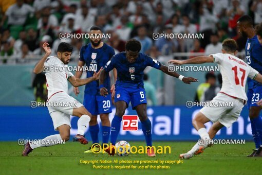 1963181, Doha, Qatar, 2022 FIFA World Cup, Group stage, Group B, Iran [*parameter:140*] v [*parameter:139*] United States on 2022/11/29 at Al Thumama Stadium