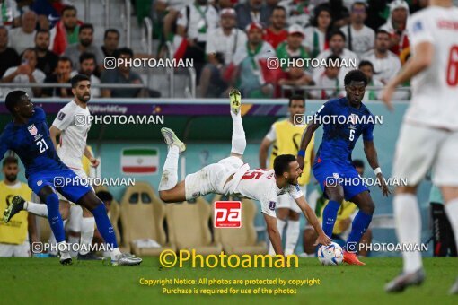 1963198, Doha, Qatar, 2022 FIFA World Cup, Group stage, Group B, Iran [*parameter:140*] v [*parameter:139*] United States on 2022/11/29 at Al Thumama Stadium