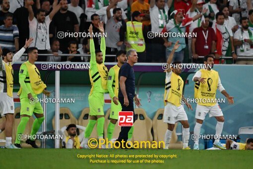 1963251, Doha, Qatar, 2022 FIFA World Cup, Group stage, Group B, Iran 0 v 1 United States on 2022/11/29 at Al Thumama Stadium