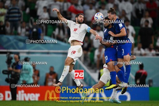 1963260, Doha, Qatar, 2022 FIFA World Cup, Group stage, Group B, Iran [*parameter:140*] v [*parameter:139*] United States on 2022/11/29 at Al Thumama Stadium