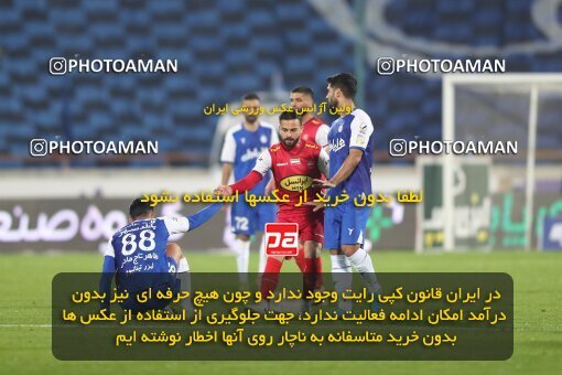 2031484, Tehran, Iran, لیگ برتر فوتبال ایران، Persian Gulf Cup، Week 12، First Leg، 2022/12/20، Esteghlal 2 - 2 Persepolis