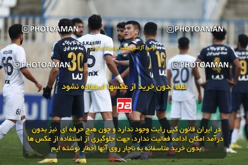 1970833, Bandar Anzali, Iran, لیگ برتر فوتبال ایران، Persian Gulf Cup، Week 16، Second Leg، 2023/01/19، Malvan Bandar Anzali 1 - 0 Paykan