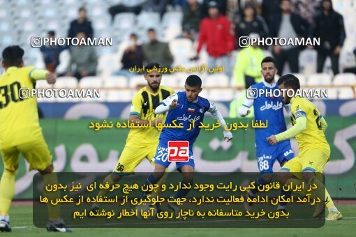 1980268, Tehran, Iran, Iran Pro League، Persian Gulf Cup، 2022-2023 season، Second Leg، Week 19، Esteghlal 3 v ۱ Naft M Soleyman on 2023/02/07 at Azadi Stadium