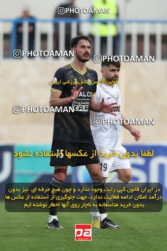 1988419, Bandar Anzali, Iran, Iran Pro League، Persian Gulf Cup، 2022-2023 season، Second Leg، Week 22، Malvan Bandar Anzali ۱ v ۱ Aluminium Arak on 2023/03/06 at Sirous Ghayeghran Stadium