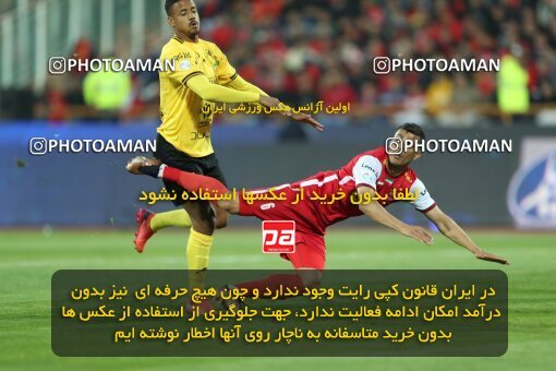 1995221, Tehran, Iran, Iran Pro League، Persian Gulf Cup، 2022-2023 season، Second Leg، Week 23، Persepolis ۰ v ۱ Sepahan on 2023/03/11 at Azadi Stadium