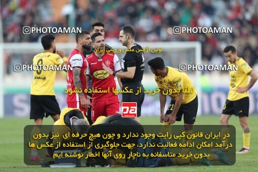 1995223, Tehran, Iran, Iran Pro League، Persian Gulf Cup، 2022-2023 season، Second Leg، Week 23، Persepolis ۰ v ۱ Sepahan on 2023/03/11 at Azadi Stadium