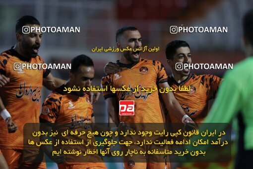 2043905, لیگ برتر فوتبال ایران، Persian Gulf Cup، Week 24، Second Leg، 2023/03/30، Kerman، Shahid Bahonar Stadium، Mes Kerman 1 - ۱ Aluminium Arak