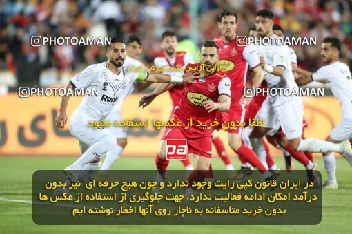 2004162, Tehran, Iran, Iran Pro League، Persian Gulf Cup، 2022-2023 season، Second Leg، Week 25، Persepolis 3 v ۰ Malvan Bandar Anzali on 2023/04/06 at Azadi Stadium