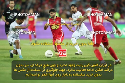 2004185, Tehran, Iran, Iran Pro League، Persian Gulf Cup، 2022-2023 season، Second Leg، Week 25، Persepolis 3 v ۰ Malvan Bandar Anzali on 2023/04/06 at Azadi Stadium