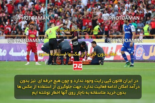 2089130, Tehran, Iran, Iran Pro League، Persian Gulf Cup، 2022-2023 season، Second Leg، Week 27، Persepolis ۱ v ۰ Esteghlal on 2023/04/23 at Azadi Stadium