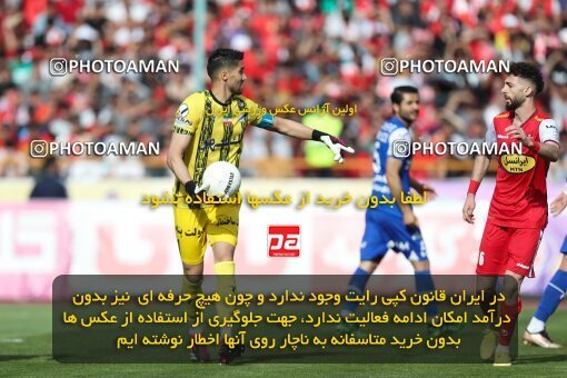 2086018, لیگ برتر فوتبال ایران، Persian Gulf Cup، Week 27، Second Leg، 2023/04/23، Tehran، Azadi Stadium، Persepolis 1 - 0 Esteghlal