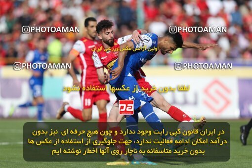 2086035, لیگ برتر فوتبال ایران، Persian Gulf Cup، Week 27، Second Leg، 2023/04/23، Tehran، Azadi Stadium، Persepolis 1 - 0 Esteghlal