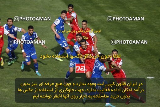 2041347, لیگ برتر فوتبال ایران، Persian Gulf Cup، Week 27، Second Leg، 2023/04/23، Tehran، Azadi Stadium، Persepolis 1 - 0 Esteghlal