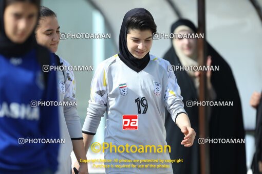 2044018, Rasht, Iran, Iran تیم ملی فوتبال نوجوانان بانوان Training Session on 2023/06/16 at Shahid Dr. Azodi Stadium