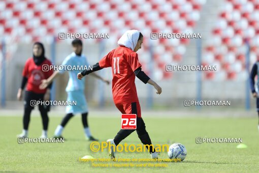 2044071, Rasht, Iran, Iran تیم ملی فوتبال نوجوانان بانوان Training Session on 2023/06/16 at Shahid Dr. Azodi Stadium