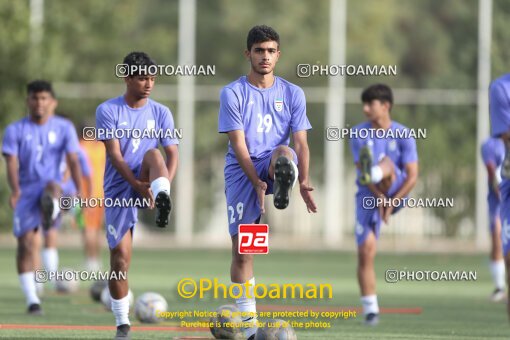 2061511, Tehran, Iran, Iran U-14 National Football Team Training Session on 2023/07/19 at Iran National Football Center