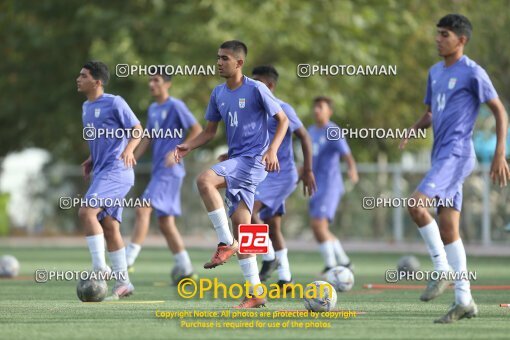 2061517, Tehran, Iran, Iran U-14 National Football Team Training Session on 2023/07/19 at Iran National Football Center