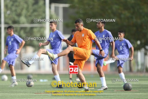 2061518, Tehran, Iran, Iran U-14 National Football Team Training Session on 2023/07/19 at Iran National Football Center