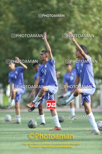 2061524, Tehran, Iran, Iran U-14 National Football Team Training Session on 2023/07/19 at Iran National Football Center