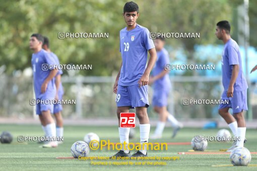 2061525, Tehran, Iran, Iran U-14 National Football Team Training Session on 2023/07/19 at Iran National Football Center