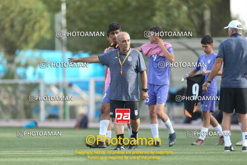 2061538, Tehran, Iran, Iran U-14 National Football Team Training Session on 2023/07/19 at Iran National Football Center