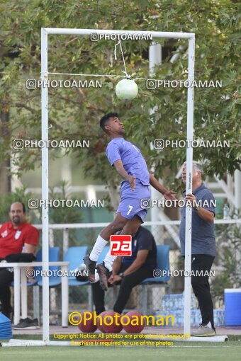 2061543, Tehran, Iran, Iran U-14 National Football Team Training Session on 2023/07/19 at Iran National Football Center