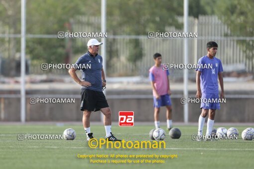 2061581, Tehran, Iran, Iran U-14 National Football Team Training Session on 2023/07/19 at Iran National Football Center