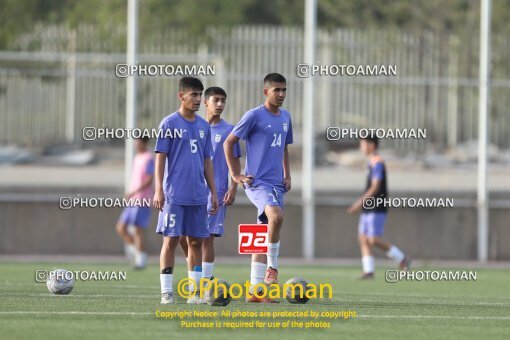 2061595, Tehran, Iran, Iran U-14 National Football Team Training Session on 2023/07/19 at Iran National Football Center