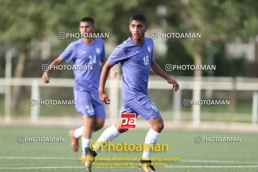 2061596, Tehran, Iran, Iran U-14 National Football Team Training Session on 2023/07/19 at Iran National Football Center