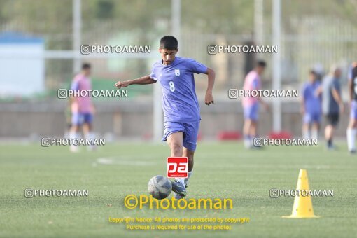 2061606, Tehran, Iran, Iran U-14 National Football Team Training Session on 2023/07/19 at Iran National Football Center