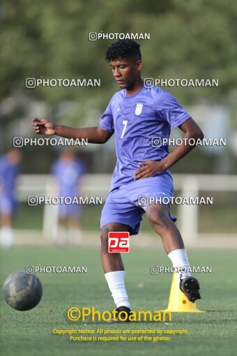 2061624, Tehran, Iran, Iran U-14 National Football Team Training Session on 2023/07/19 at Iran National Football Center