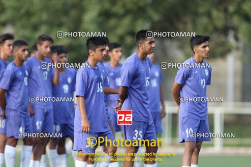 2061654, Tehran, Iran, Iran U-14 National Football Team Training Session on 2023/07/19 at Iran National Football Center