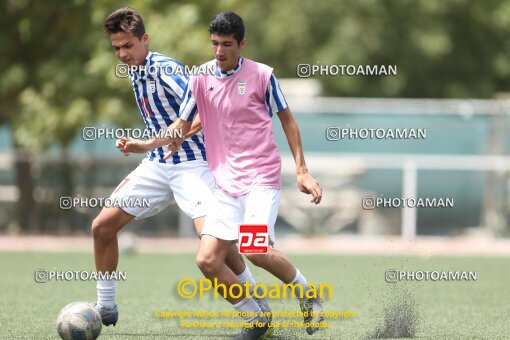 2063138, Tehran, Iran, Iran U-14 National Football Team Training Session on 2023/07/22 at Iran National Football Center