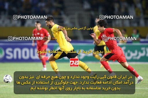 2073971, Isfahan, Iran, Iran Pro League، Persian Gulf Cup، 2023-2024 season، First Leg، Week 1، Sepahan 3 v ۱ Tractor S.C. on 2023/08/10 at Naghsh-e Jahan Stadium