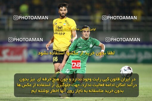 2077123, Isfahan,Fooladshahr, Iran, Iran Pro League، Persian Gulf Cup، 2023-2024 season، First Leg، Week 2، Zob Ahan Esfahan ۰ v 2 Sepahan on 2023/08/16 at Foolad Shahr Stadium