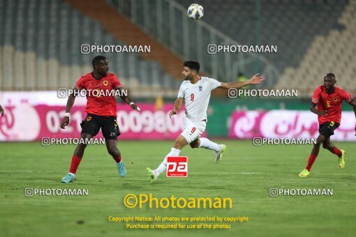 2101525, Tehran, Iran, Friendly logistics match، Iran 4 - 0 Angola on 2023/09/12 at Azadi Stadium