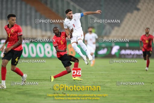 2101550, Tehran, Iran, Friendly logistics match، Iran 4 - 0 Angola on 2023/09/12 at Azadi Stadium