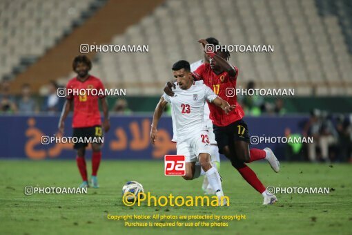 2100910, Tehran, Iran, Friendly logistics match، Iran 4 - 0 Angola on 2023/09/12 at Azadi Stadium