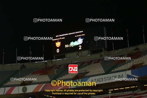 2100279, Tehran, Iran, AFC Champions League 2023, Group stage, Group E, First Leg، Persepolis 0 v 2 Al-Nassr FC on 2023/09/19 at Azadi Stadium